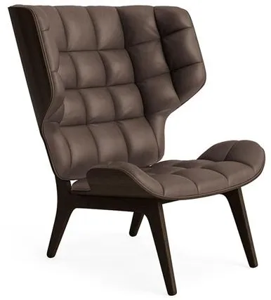 NORR11 Mammoth Lenestol Mørk Røkt Eik/Dark Brown 21001