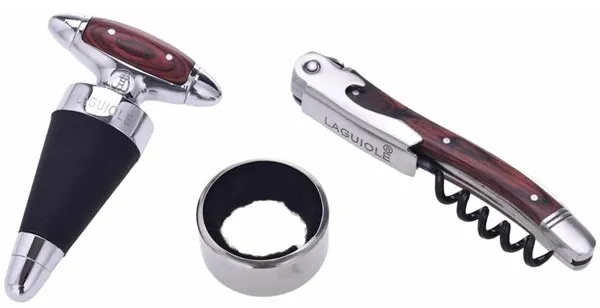 Laguiole Sommelier-boks (sett med 3 tilbehør)