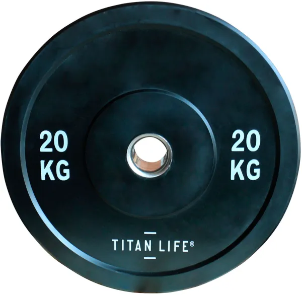 Titan Life Gummibumperplate 20 kg Vektskive